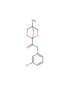 Astatech 2-(3-CHLOROPHENYL)-1-(4-METHYL-2,6,7-TRIOXABICYCLO[2.2.2]OCTAN-1-YL)ETHAN-1-ONE; 1G; Purity 95%; MDL-MFCD32660342